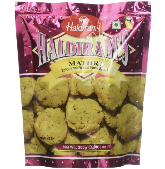 Haldiram Mathri – 200g | Traditional Crunchy Mathri for Snacking