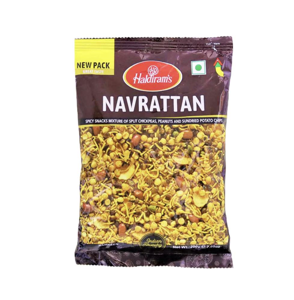 Haldiram Navrattan Mix – 200g | Flavorful Indian Snack Mix for Parties & Snacking