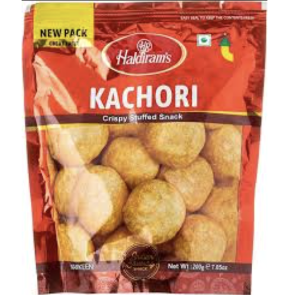 Haldiram Kachori – 200g | Fried Pastry Filled with Spicy Mixture for Snacks