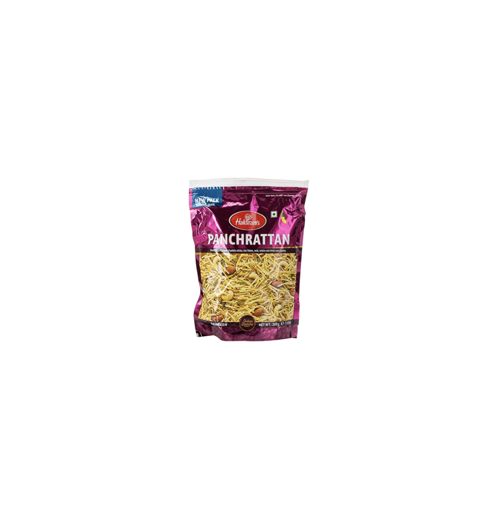 Haldiram Panchrattan Mix – 200g | Traditional Panchrattan Snack Mix for Snacking