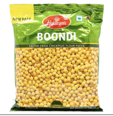 Haldiram Boondi – 200g | Crunchy Indian Boondi for Snacking & Cooking