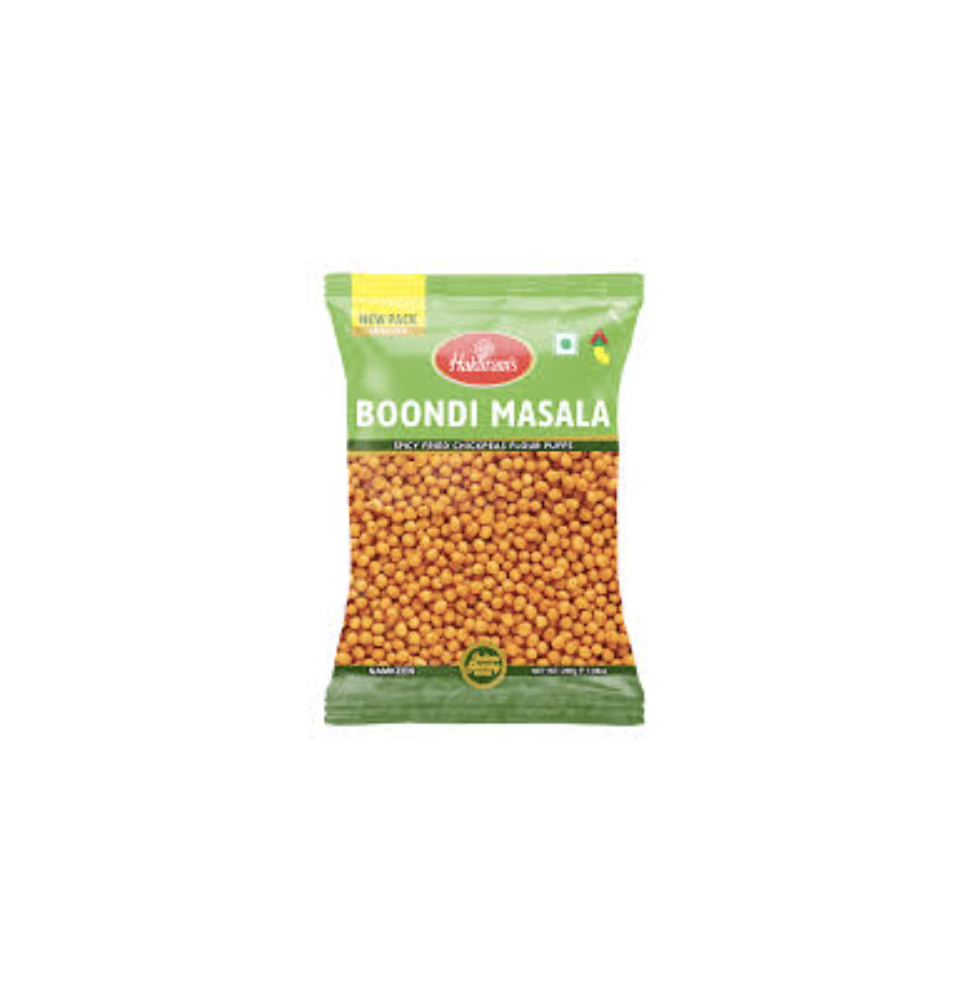 Boondi Masala Haldiram – 200g | Pikantna Boondi o Smaku Masala do Przekąsek i Gotowania,