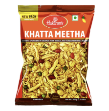 Mieszanka Khatta Meetha Haldiram – 200g | Słodko-Kwaśna Mieszanka Przekąsek do Zajadańców i Herbaty