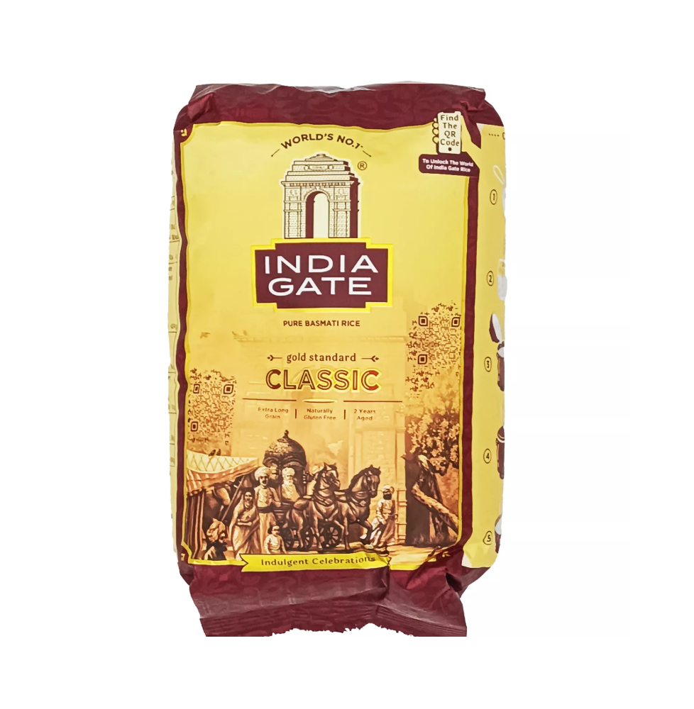 Classic India Gate Basmati Rice 1kg