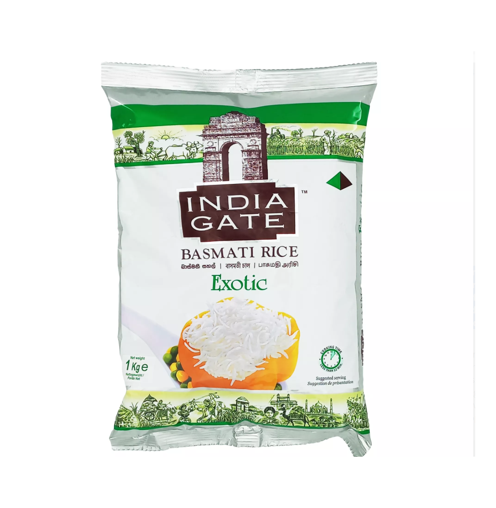 Exotic Rice India Gate Basmati Rice 1kg