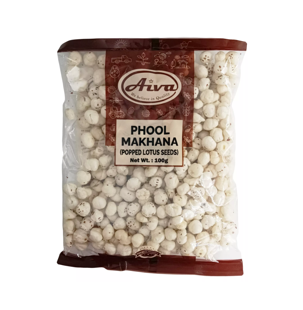 Nasiona Lotosu prażone Phool Makhana Aiva 100g