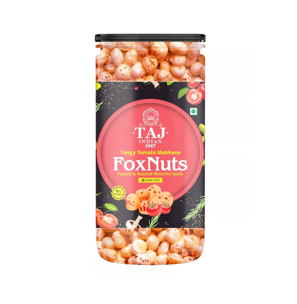 Przekąska pomidorowa Tangy Tomato Makhana FoxNuts Taj Indian 90g