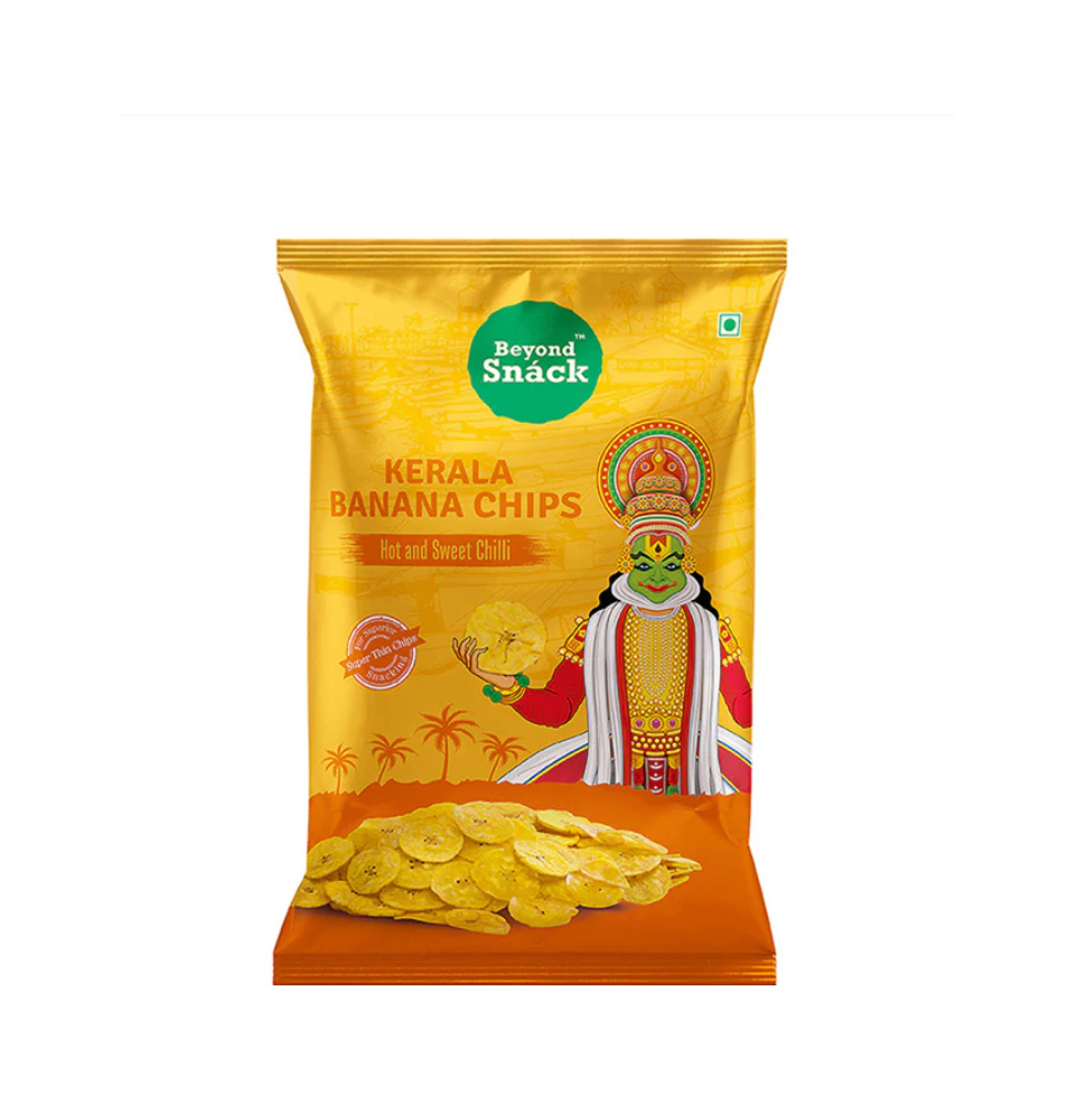 Beyond Snack Kerala Banana Chips Hot & Sweet Chilli 85g
