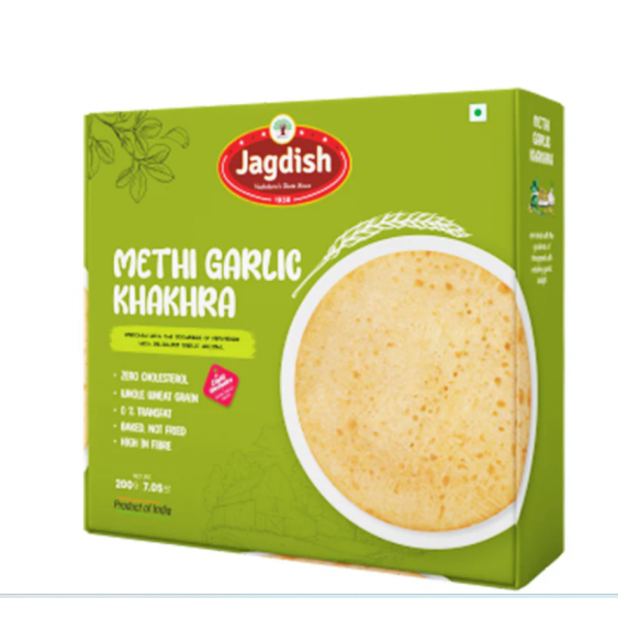 Jagdish Methi Garlic Khakhra 200g