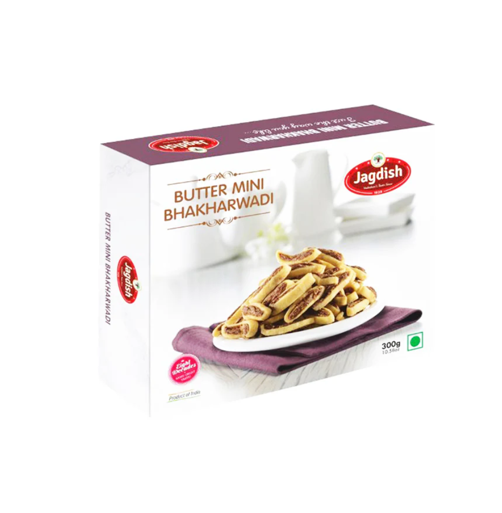 Jagdish Butter Mini Bhakharwadi 300g