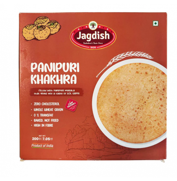 Jagdish Pani Puri Khakhra 200g