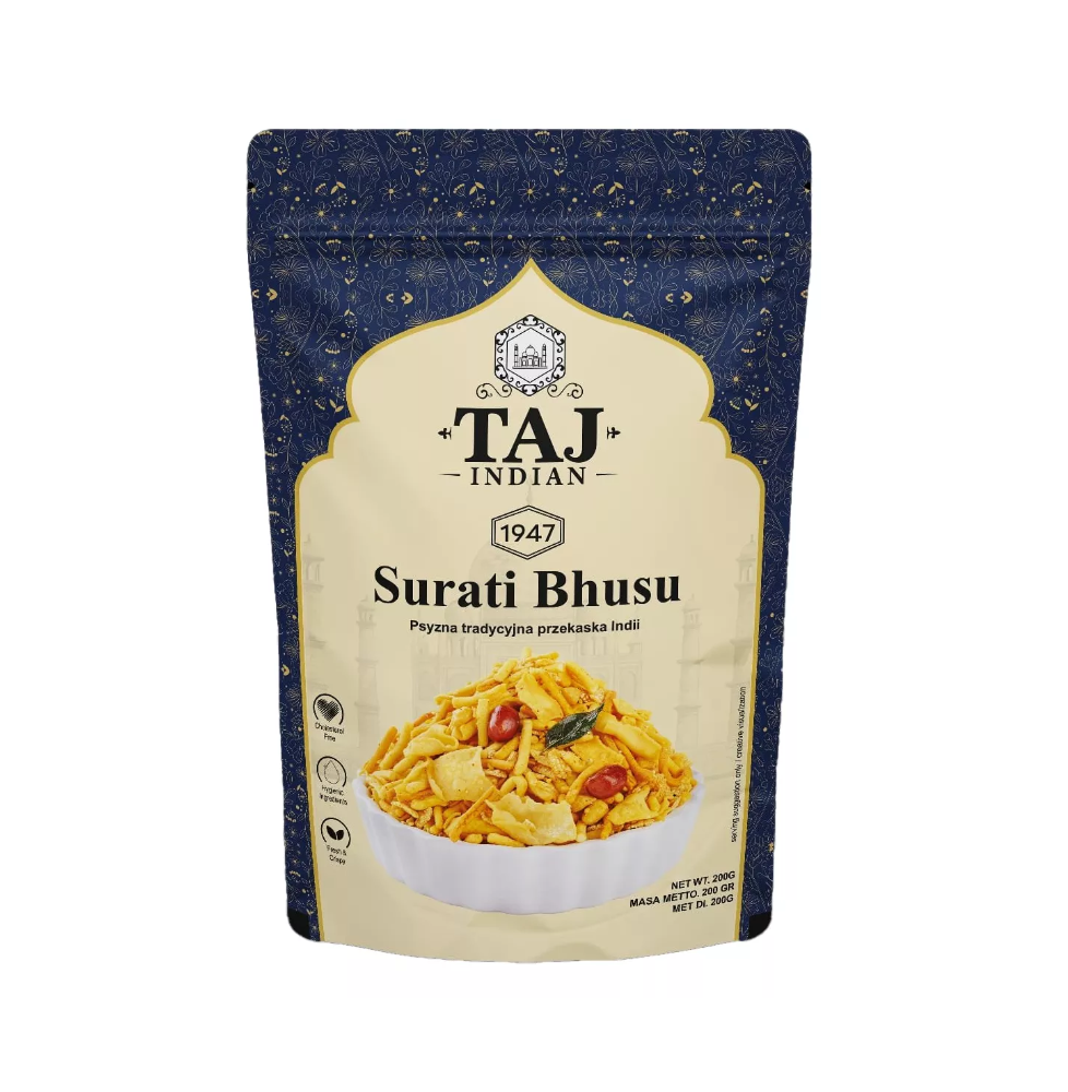 Przekąska indyjska Surati Bhusu Taj Indian 200g