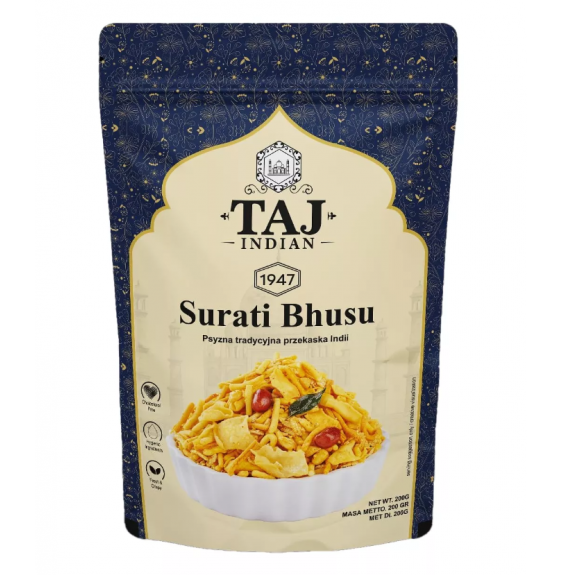 Przekąska indyjska Surati Bhusu Taj Indian 200g