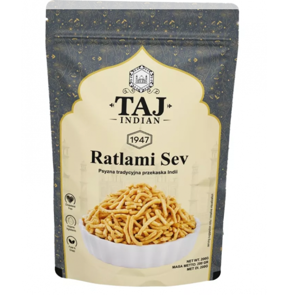 Przekąska indyjska Ratlami Sev Taj Indian 200g
