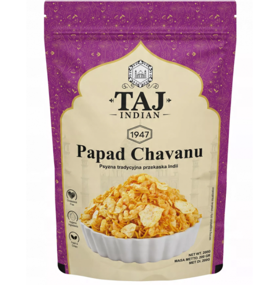 Przekąska indyjska Papad Chavanu Taj Indian 200g
