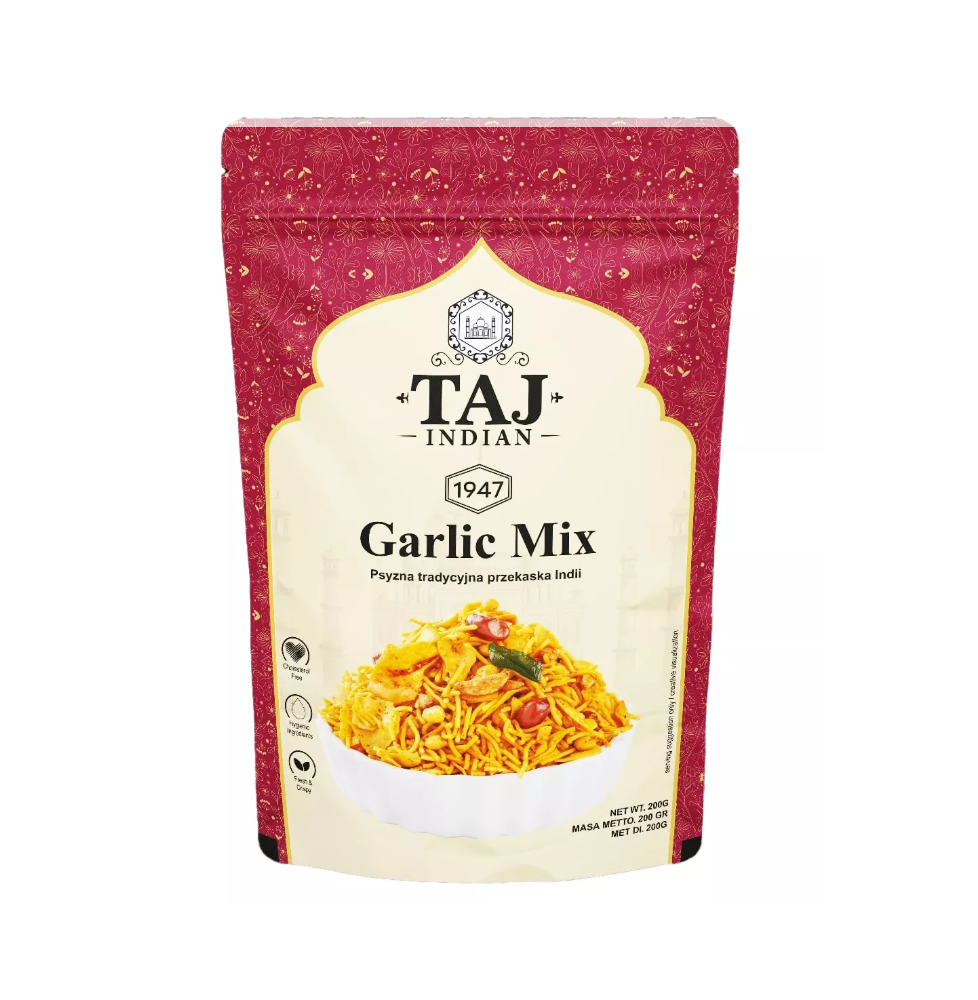 Przekąska indyjska Garlic Mix Taj Indian 200g
