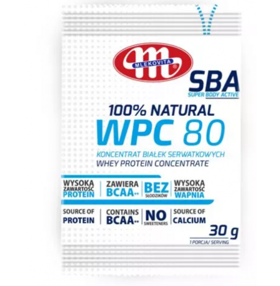 Super Body Active WPC 80 whey protein concentrate 30 g