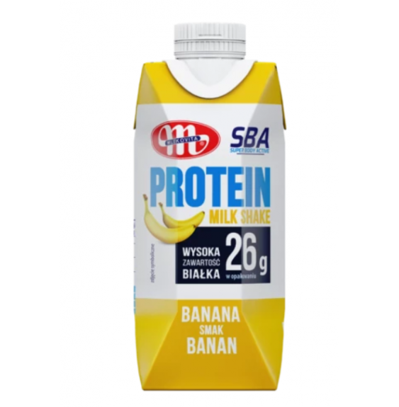 Super Body Active banana-flavored milk protein drink 350 g