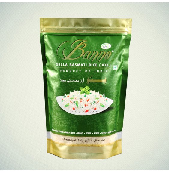 Ryż basmati paraboliczny Sella Basmati Rice Banno 5kg