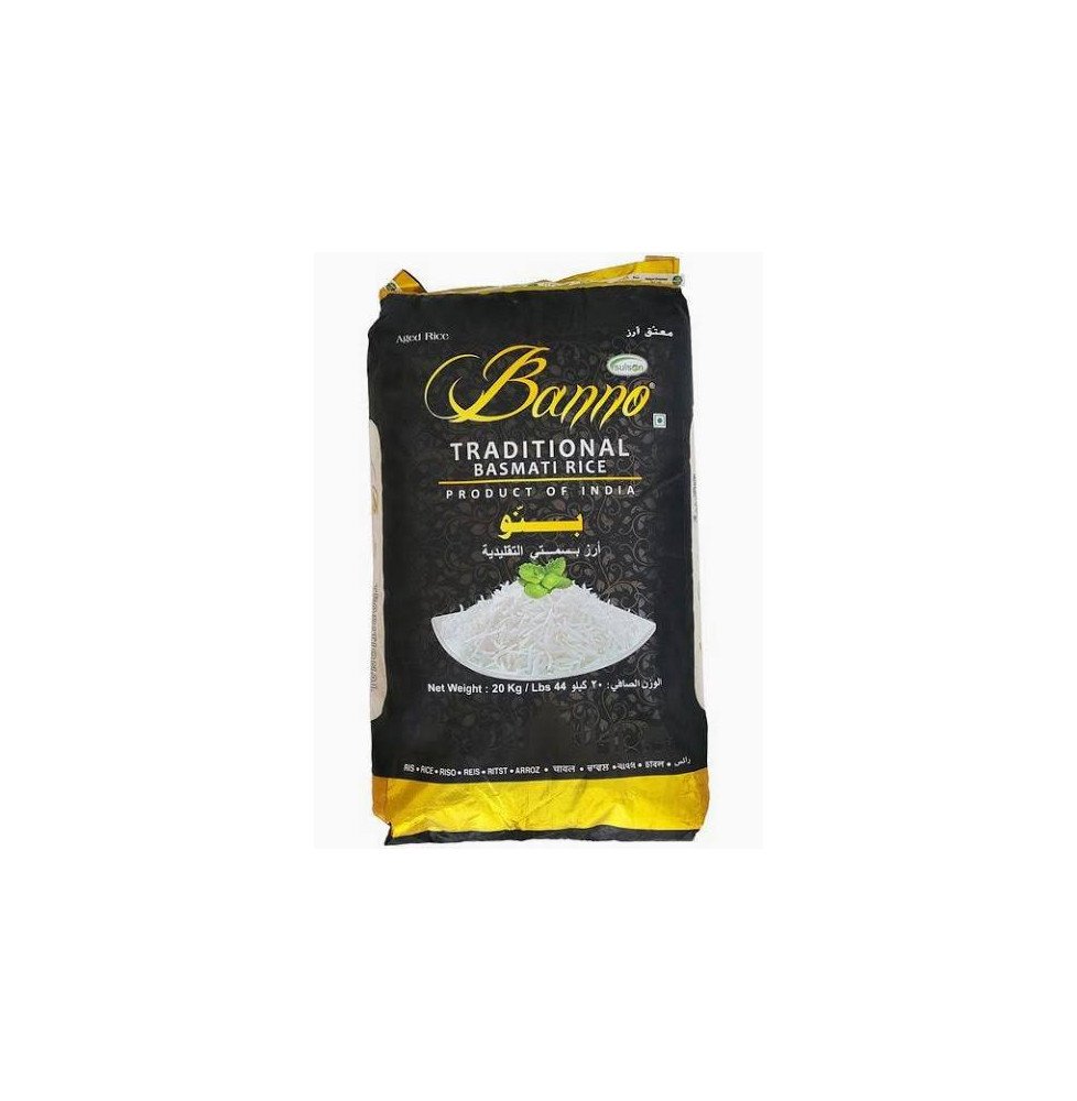 Basmati Rice Traditional Banno 20kg