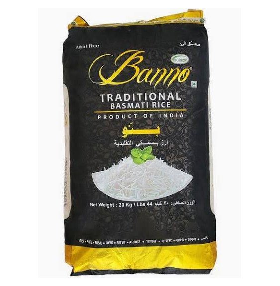 Basmati Rice Traditional Banno 20kg