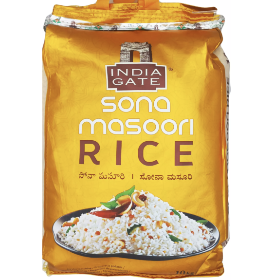 Sona Masoori Rice India Gate 10kg