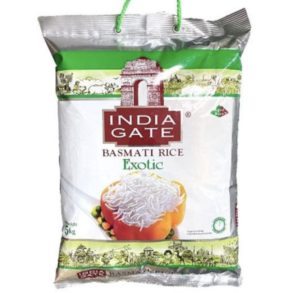 Basmati Rice Exotic India Gate 20kg