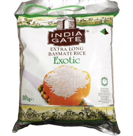 Basmati Rice Exotic India Gate 10kg