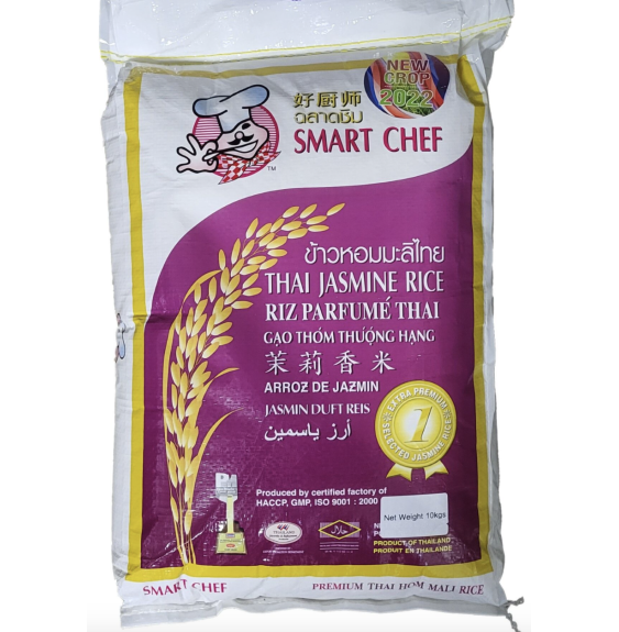 Thai Jasmine Rice Smart Chef 10kg