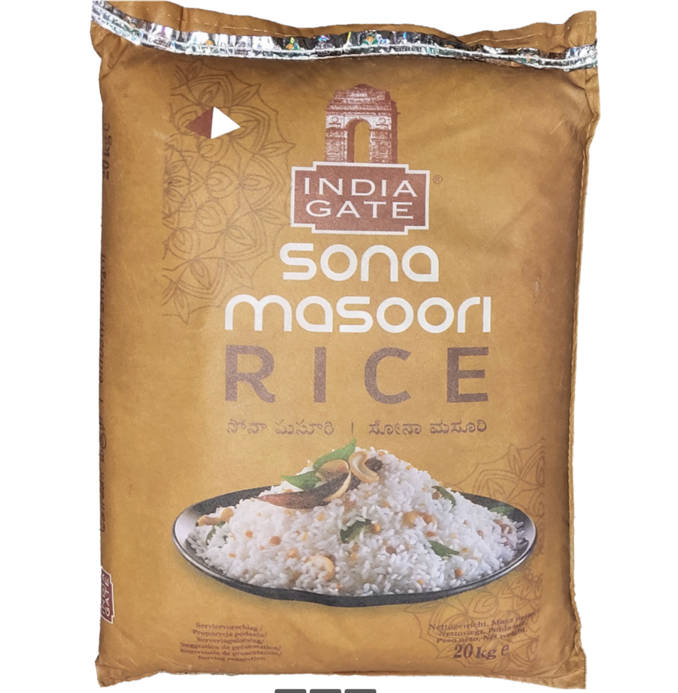 Ryż Sona Masoori Rice India Gate 20kg