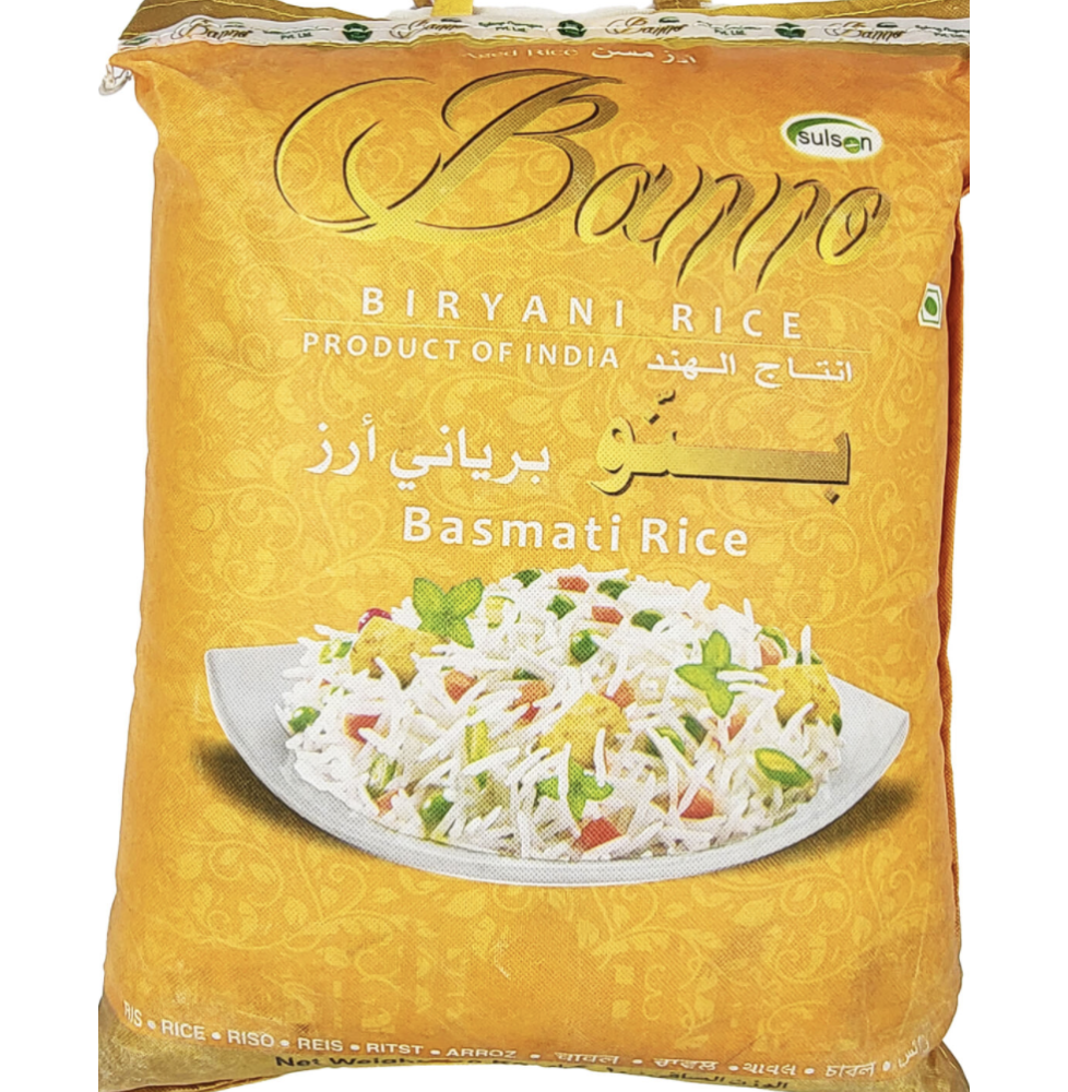 Ryż basmati do biryani Basmati Rice Biryani Banno 10kg