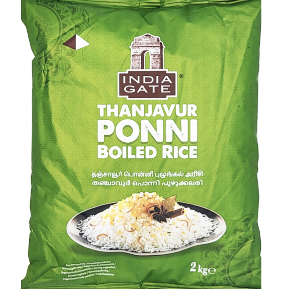 Ryż paraboliczny Ponni Thanjavaur India Gate 2kg