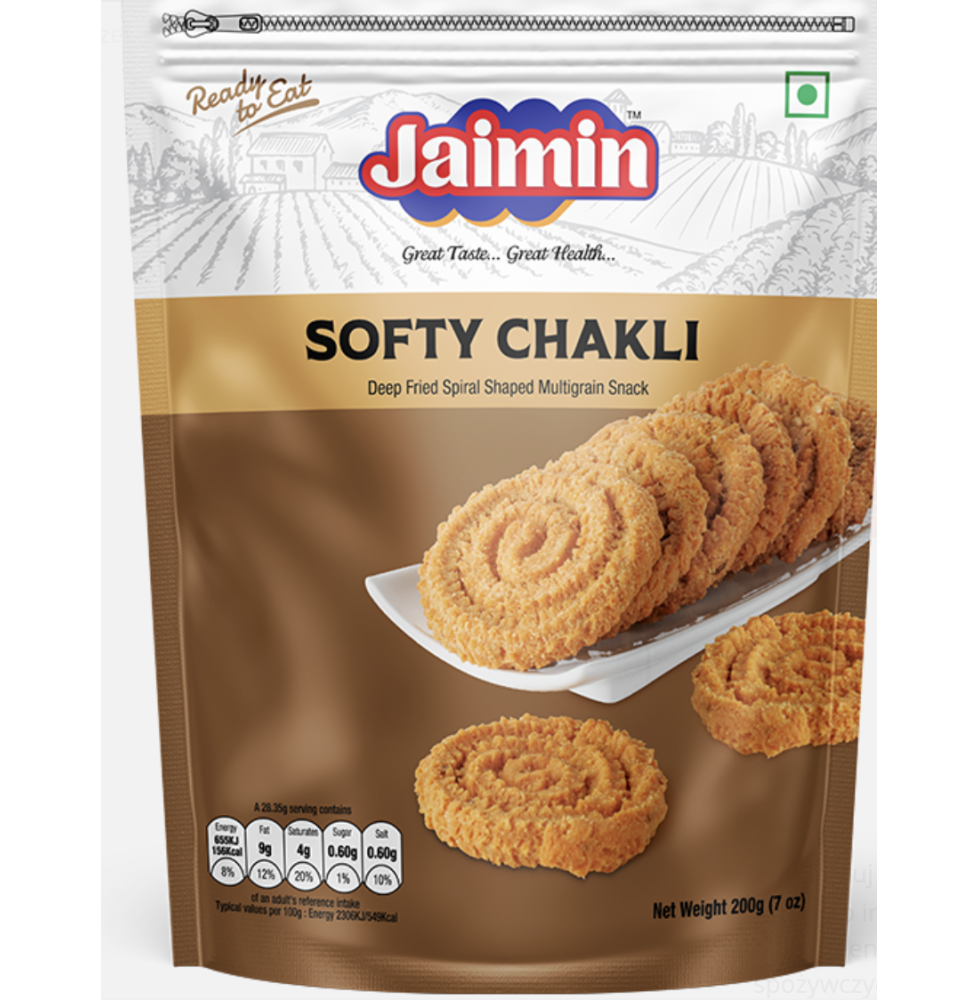copy of Czipsy bananowe Banana Chips Masala Jaimin 175g