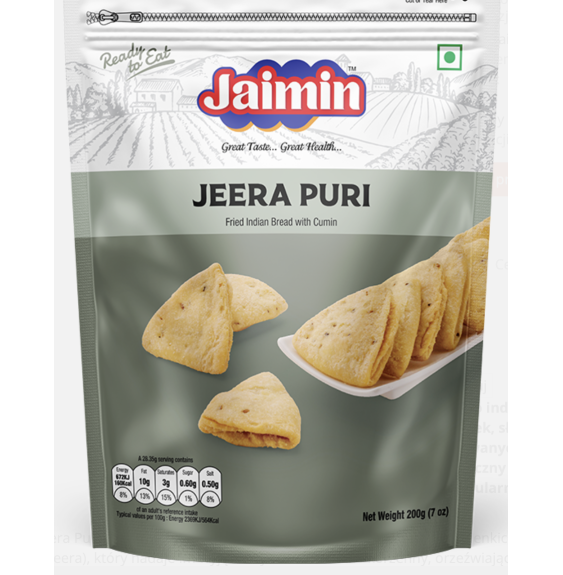 Przekąska Jeera Puri Jaimin 200g