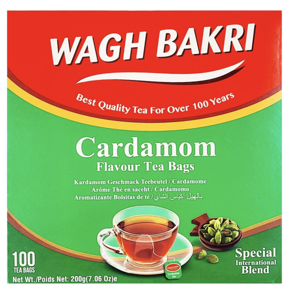 Cardamon Flavour Tea Bags Wagh Bakri Wagh Bakri 100 bags