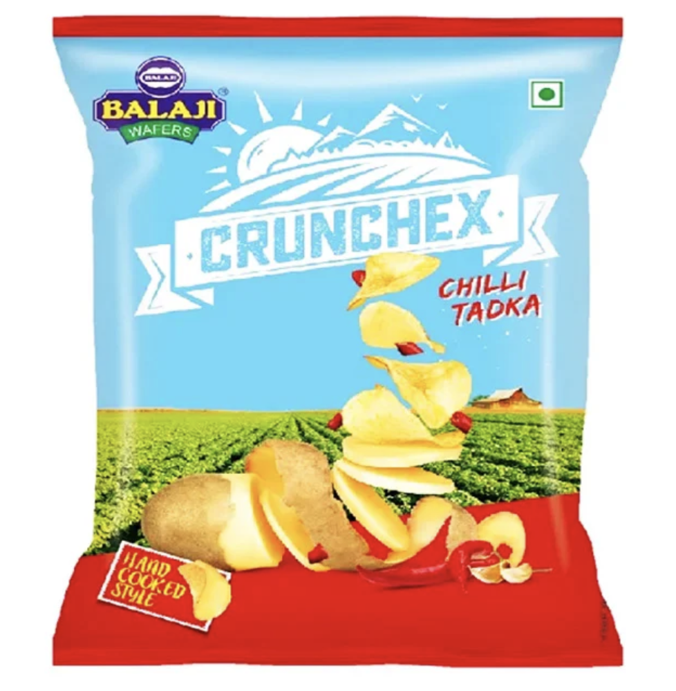 Balaji Crunchex Chilli Tadka 150g