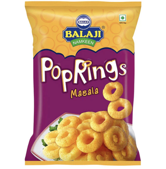 Balaji Pop Rings Masala 55g