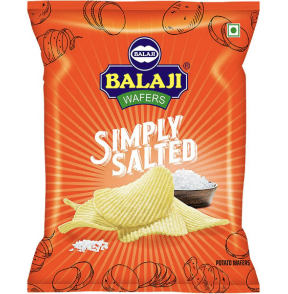 Balaji Simply Salted Chips 150g