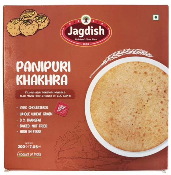 Jagdish Pani Puri Khakhra 200g