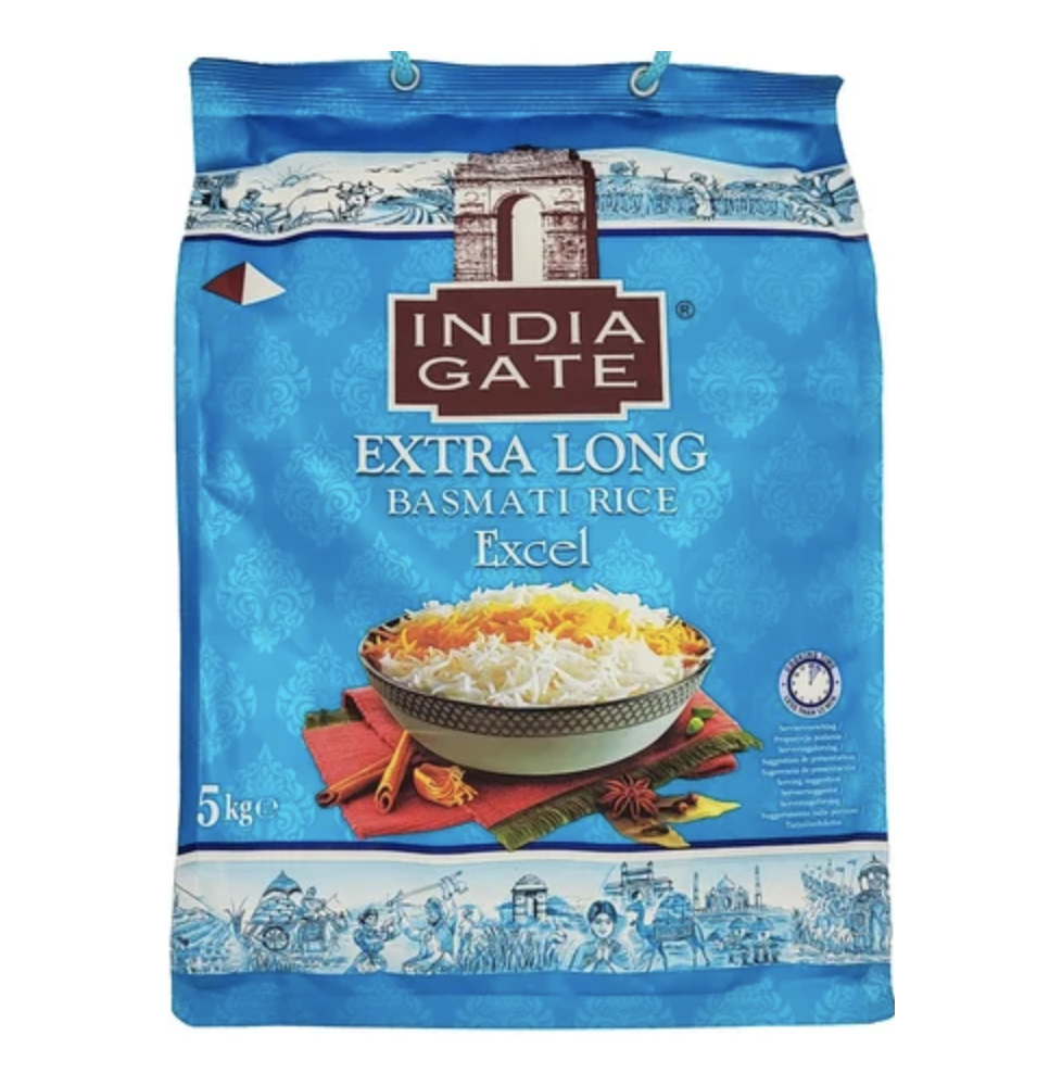 Ryż basmati super długi Excel India Gate 5kg