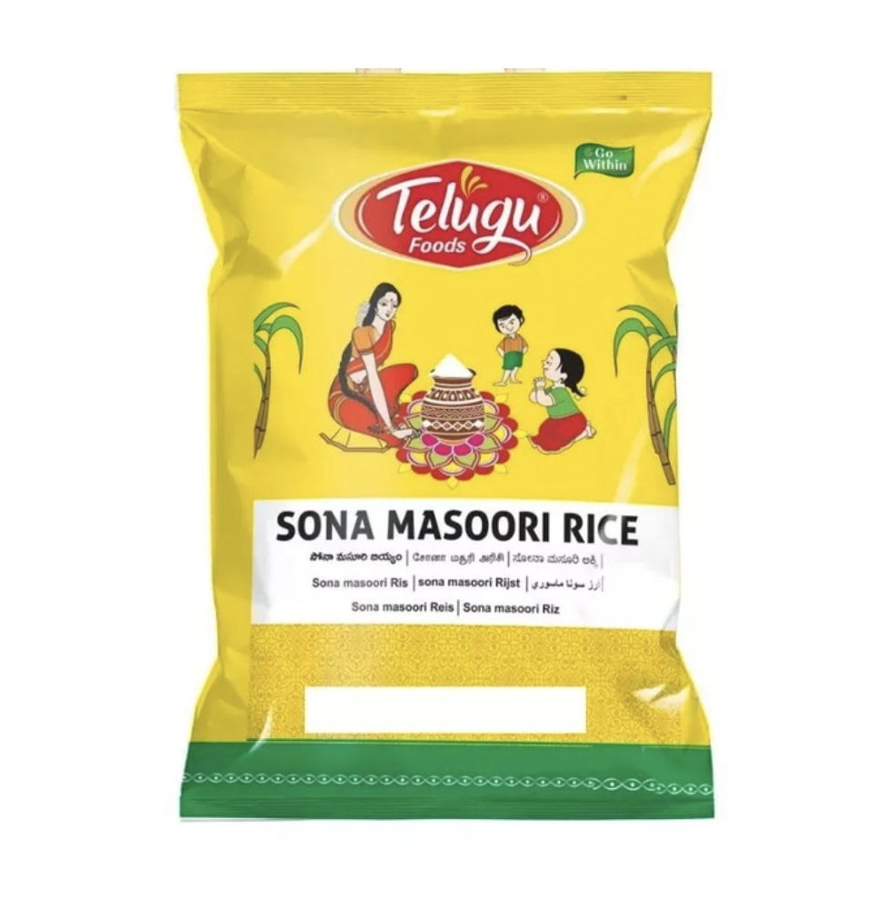 Ryż Sona Masoori Rice Telugu Foods 9,08kg