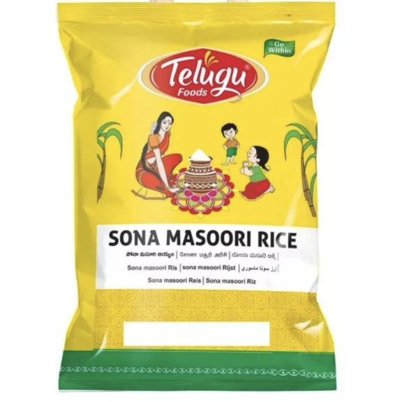Ryż Sona Masoori Rice Telugu Foods 9,08kg